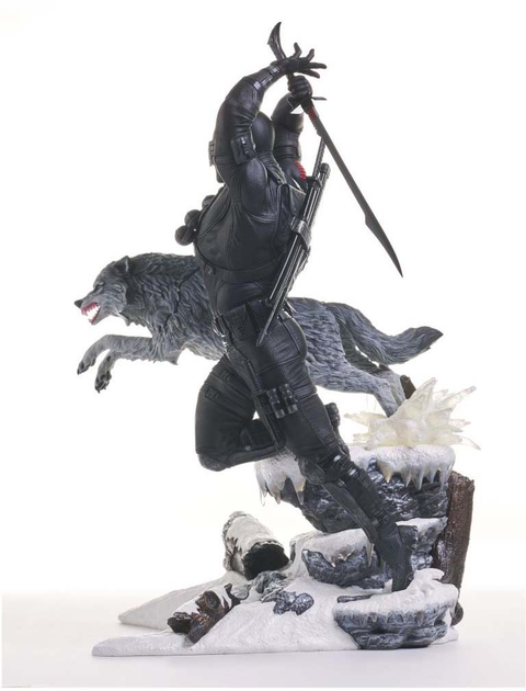 Figurka Diamond Select Toys G.I. Joe Gallery Snake Eyes 28 cm (699788842393) - obraz 2