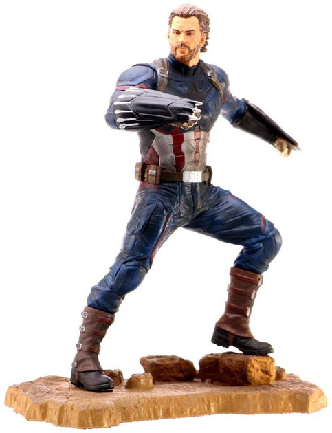 Фігурка Diamond Select Toys Marvel Avengers 3 Captain America 23 см (699788828656) - зображення 1