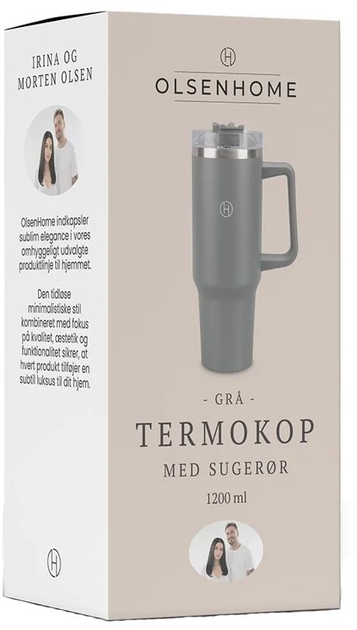 Термокухоль Olsen Home 1200 ml Сірий (5740007816857) - зображення 1