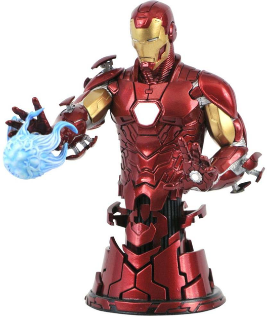 Бюст Diamond Select Toys Marvel Comic Iron Man масштаб 1:7 15 см (699788841358) - зображення 1