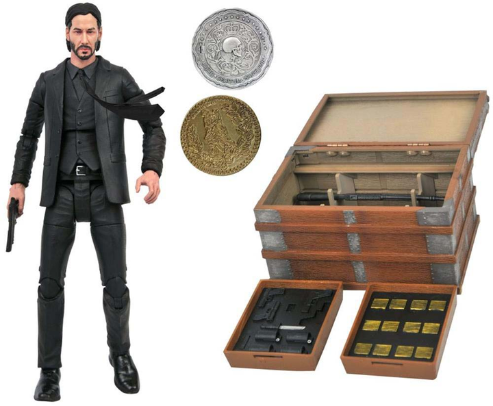 Zestaw prezentowy Diamond Select Toys Deluxe John Wick John Wick 18 cm (699788841921) - obraz 1