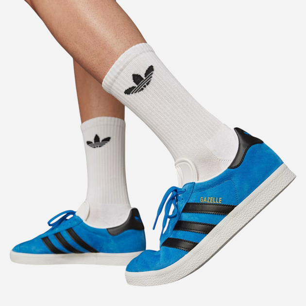 Sneakersy męskie do kostki adidas Originals Gazelle IG0666 43.5 Niebieskie (4066756592042) - obraz 2