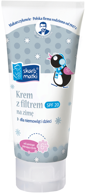 Krem na zimę dla dzieci i niemowląt Skarb Matki SPF20 75 ml (5901968019323) - obraz 1