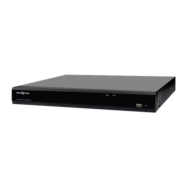 IP відеореєстратор 16-канальний 12MP NVR GreenVision GV-N-I017/16 12MP 12MP (V2) Ultra AI - Фото 3 IP відеореєстратор 16-канальний 12MP NVR GreenVision GV-N-I017/16 12MP 12MP (V2) Ultra AI - изображение 3