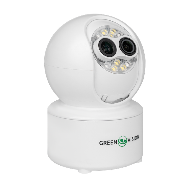 Бездротова поворотна камера GreenVision GV-193-GM-DIG40-10 5х PTZ з двома об'єктивами - зображення 2