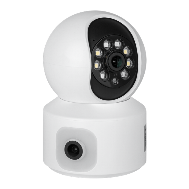 Бездротова поворотна камера два об'єктиви GreenVision GV-186-GM-DIG40-10 PTZ 2MP + 2MP - зображення 3