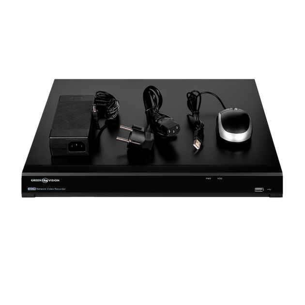 IP відеореєстратор 32-канальний 12MP NVR GreenVision GV-N-I019/32 12MP - изображение 5