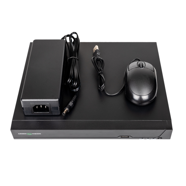 IP відеореєстратор 10-канальний 8MP NVR GreenVision GV-N-S024/08 (8POE) (Lite) - изображение 5