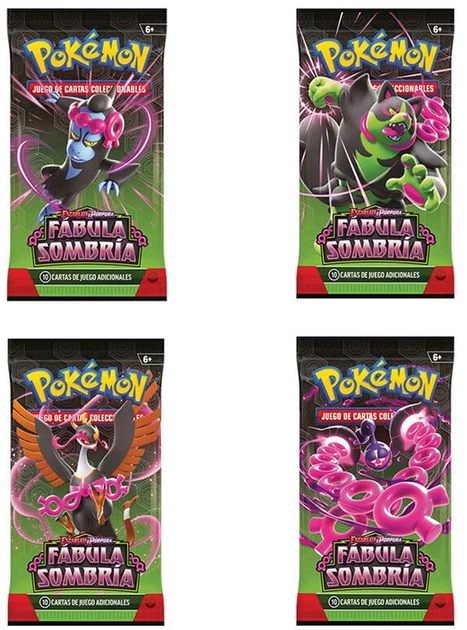 Zestaw kart Pokemon Trading Card Spanish Pokemon Booster Bundle Scarlet & Purple Astral Crown Trading Card Game (820650505379) - obraz 3