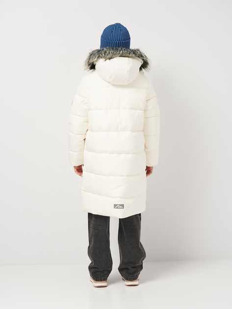 Подростковое зимнее пальто для девочки Outventure 131705-01 146-152 см Кремовое (990054908912_2999001443283) 