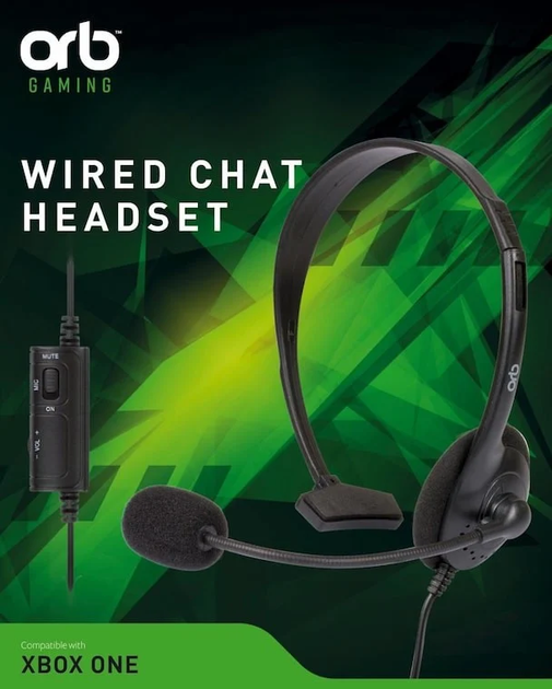 Гарнітура Orb Chat Headset for Xbox Black (6942949013090) - зображення 3