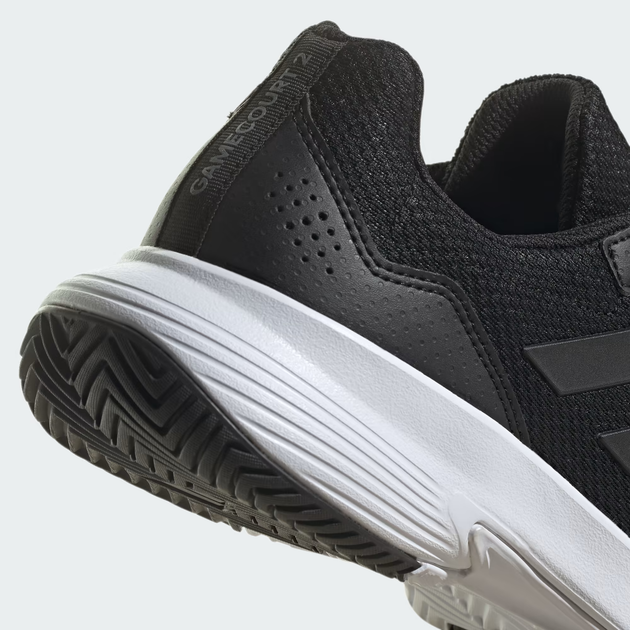 Чоловічі кросівки для тенісу Adidas Gamecourt 2 M IG9567 44.5 (10UK) 28.5 см Cblack/Cblack/Grefou (4066756667467) - зображення 8