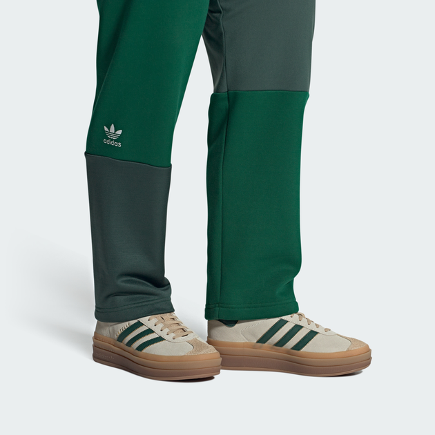Женские кеды кожаные низкие Adidas Gazelle Bold W ID7056 39.5 (6UK) 24.5 см Cwhite/Cgreen/Magbei (4066756483852) - изображение 2