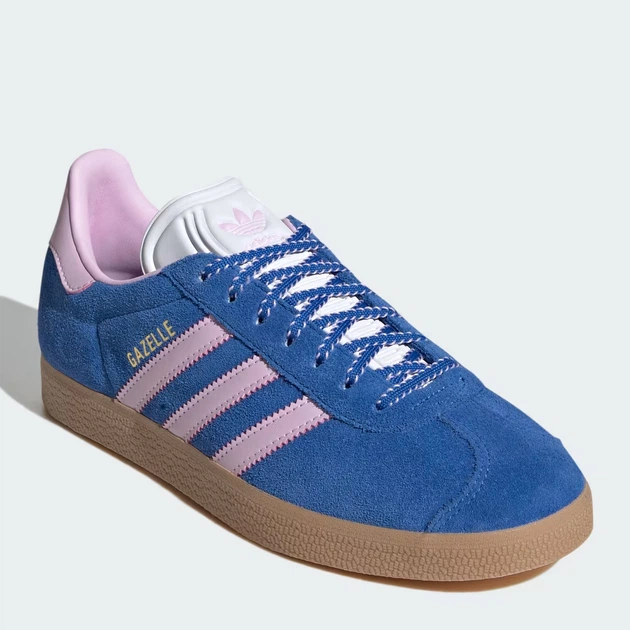 Жіночі кеди низькі Adidas Gazelle W JH7219 38 (5UK) 23.5 см Blue