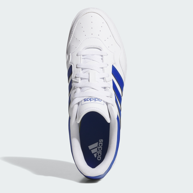 Мужские кеды низкие Adidas Hoops 4.0 JQ9987 46.5 (11.5UK) 30 см Ftwwht/Royblu/Gretwo (4067904532255) - изображение 5