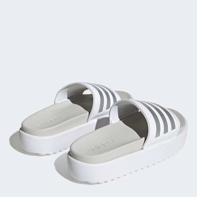 Женские шлепанцы для пляжа Adidas Adilette Platform IE9703 42 (8UK) 26.5 см Белые (196462050933) - изображение 6