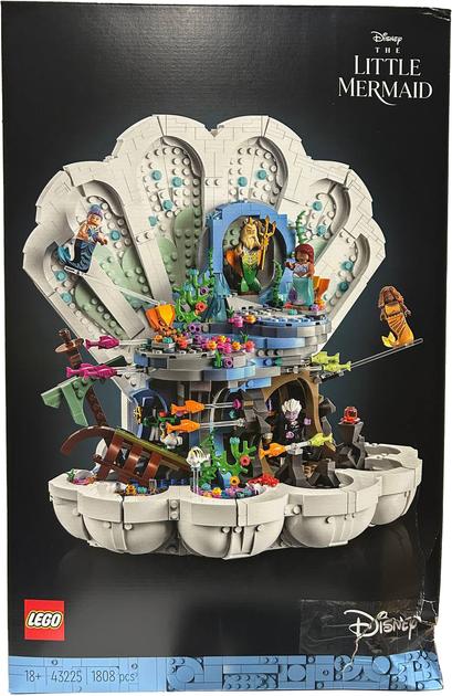 Zestaw klockow LEGO Disney Krolewska muszla Malej Syrenki 1808 elementow (43225) (955555907672982) - Outlet - obraz 3