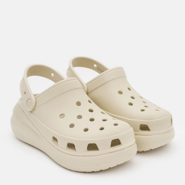 Жіночі крокси Crocs Classic Crush Clog 207521-2Y2 36-37 (M4/W6) Бежеві (191448988866) - зображення 2