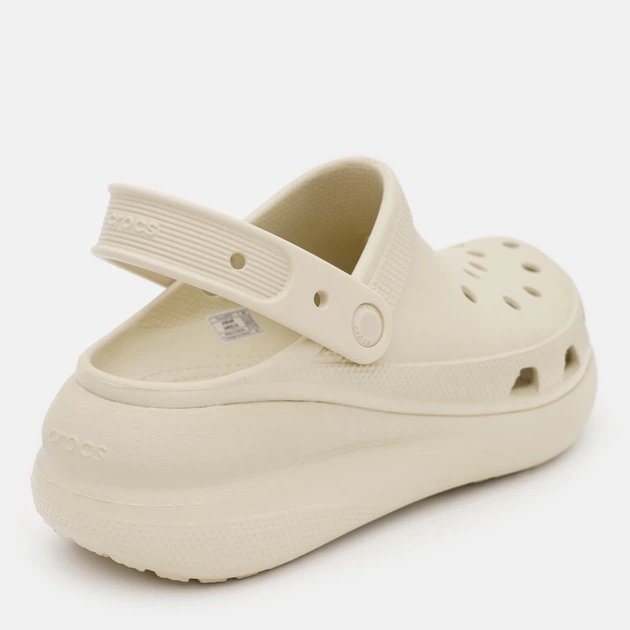 Жіночі крокси Crocs Classic Crush Clog 207521-2Y2 36-37 (M4/W6) Бежеві (191448988866) - зображення 4