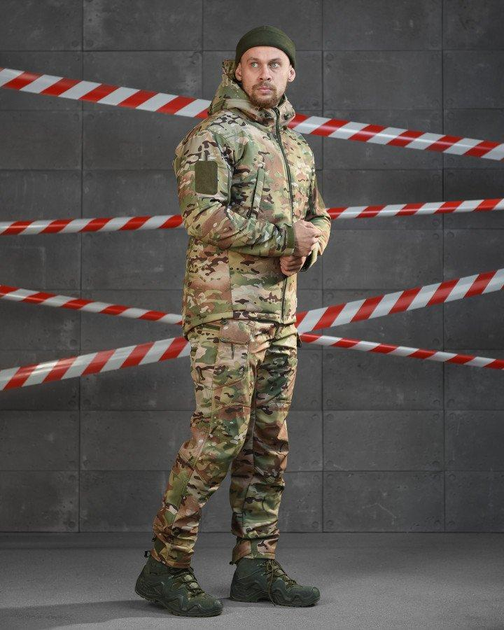 Тактичний зимовий костюм SoftShell на флісі 7.62 Tactical 2XL мультикам (89928) - зображення 2