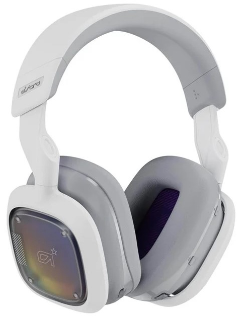 Słuchawki Logitech Astro A30 Wireless Gaming Headset White/Purple (5099206097445) - obraz 2