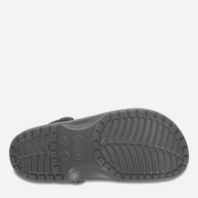 Chodaki damskie Crocs Classic 10001-0DA 36 (M04/W06) Ciemnoszare (191448101746) - obraz 5