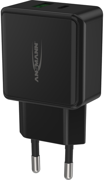 Мережевий зарядний пристрій Ansmann Home Charger HC218PD Black (4013674176557) - зображення 2