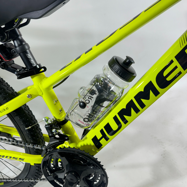 Велосипед Cross 24" Hummer 2024 рама-11" Неоново жовтий - зображення 4