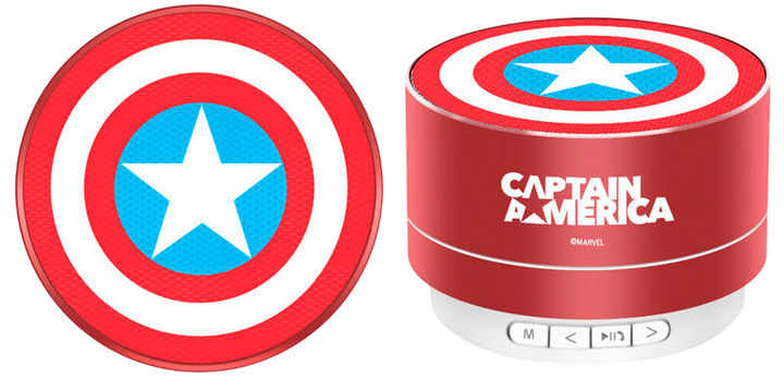 Портативна колонка ERT GROUP Marvel Captain America (5903537372280) - зображення 3
