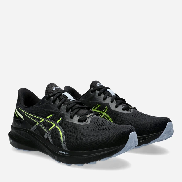 Buty do biegania męskie ASICS GT-1000 13 GTX 1011B857-001 40 (7US) 25.2 cm Czarny/Żółty (4550457885799) - obraz 2