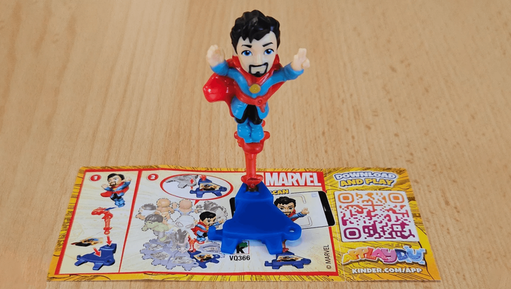 Набір Шоколадне Яйце Kinder 36шт Surprise Marvel 20g - Фото 3 Набір Шоколадне Яйце Kinder 36шт Surprise Marvel 20g - зображення 3