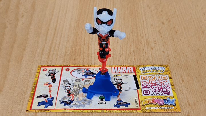 Набір Шоколадне Яйце Kinder 36шт Surprise Marvel 20g - Фото 4 Набір Шоколадне Яйце Kinder 36шт Surprise Marvel 20g - зображення 4