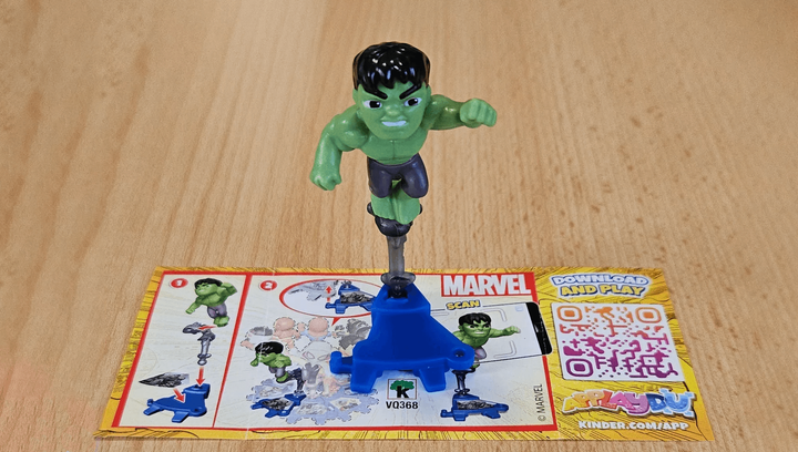 Набір Шоколадне Яйце Kinder 36шт Surprise Marvel 20g - Фото 9 Набір Шоколадне Яйце Kinder 36шт Surprise Marvel 20g - зображення 9