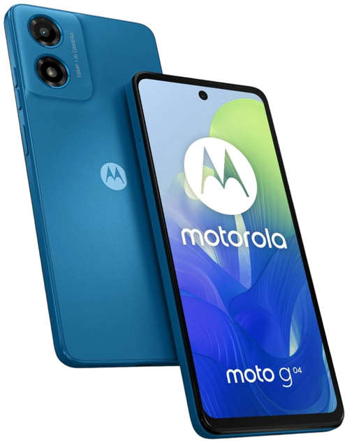 Мобільний телефон Motorola Moto G04 8/128GB DualSim Satin Blue (PB130030PL) - зображення 2