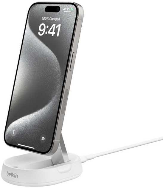 Bezprzewodowa ładowarka Belkin BoostCharge Pro Qi 15W White (WIA008BTWH) - obraz 6