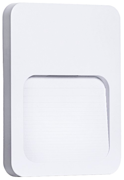 Світильник світлодіодний настінний LUMINARIA LED STEP 2W WHITE 4200K 120x90x12 220V IP65 - зображення 4