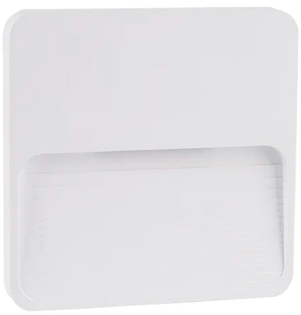 Світильник світлодіодний настінний LUMINARIA LED STEP 3W WHITE 4200K 90x120x12 220V IP65 - зображення 3