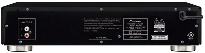 Odtwarzacz CD Pioneer PD-10AE Black (PD10AEM2BMMP) - obraz 4