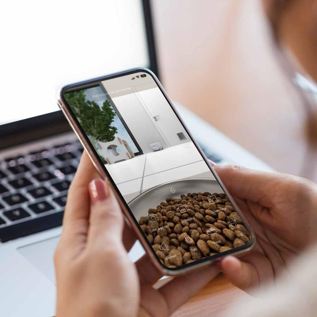 Dozownik karmy dla kotów Catit Pixi Smart Feeder (0022517437537) - obraz 8