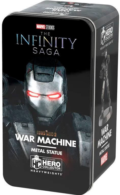 Figurka Eaglemoss Hero Collector Marvel: Infinite Saga Heavyweights Iron Man War Machine 1:18 (5059072009782) - obraz 3