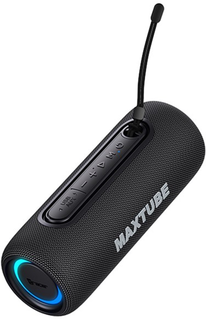 Głośnik przenośny Tracer MaxTube TWS Bluetooth Black (TRAGLO47358) - obraz 5