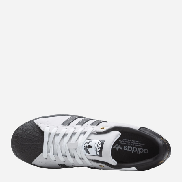 Sneakersy męskie skórzane adidas Originals Superstar Gore-Tex IF6162 46.5 Czarne (4066764519604) - obraz 4
