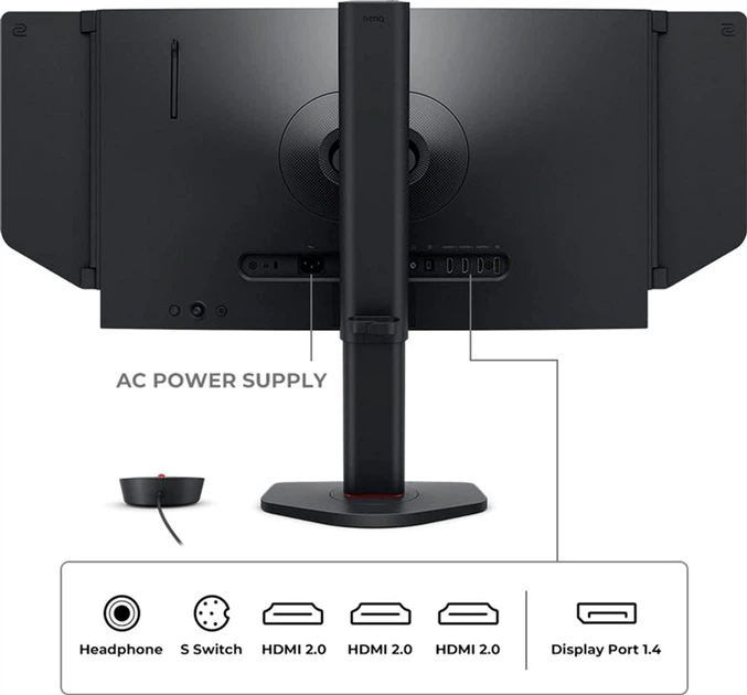 Монітор 24.1" BenQ Zowie XL2566X+ (9H.LMRLB.QBE) - зображення 9