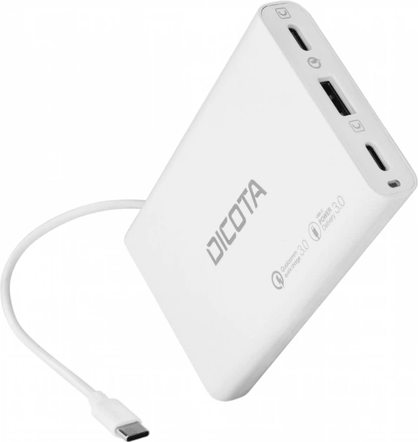 Зарядний пристрій Dicota 3-Port Desktop Charger Universal 65W (7640239421332) - зображення 3