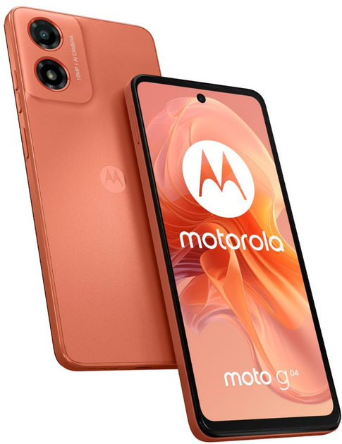 Мобільний телефон Motorola Moto G04 8/128GB SingleSim Sunrise Orange (PB130031PL) - зображення 2