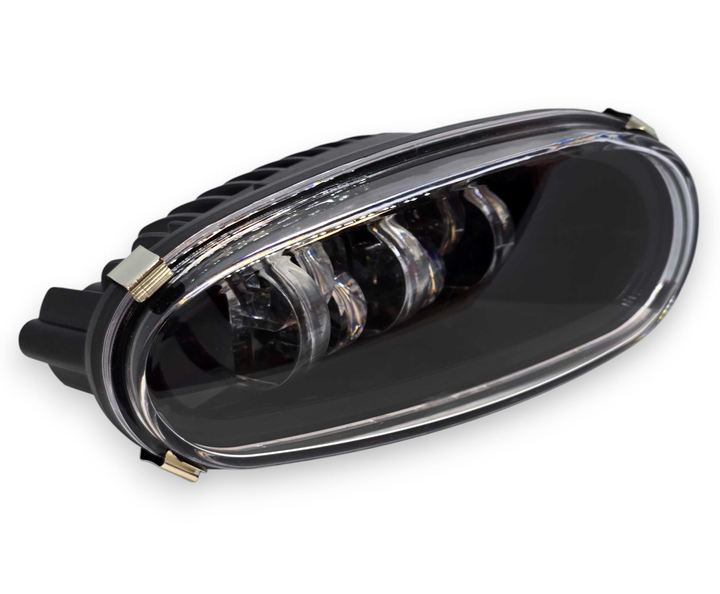 Светодиодная балка Led ПТФ противотуманная фара. Диодные птф 7 линз 70W Daewoo Lanos. Премиум Металл (05816) - изображение 3