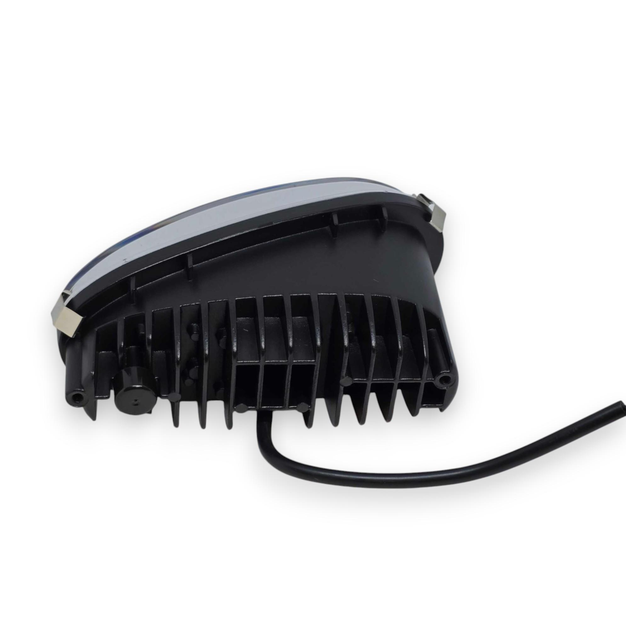 Светодиодная балка Led ПТФ противотуманная фара. Диодные птф 7 линз 70W Daewoo Lanos. Премиум Металл (05816) - изображение 7
