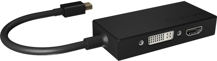 Adapter Icy Box IB-AC1032 MiniDisplayPort - HDMI / DVI-D / VGA (4250078165651) - obraz 1