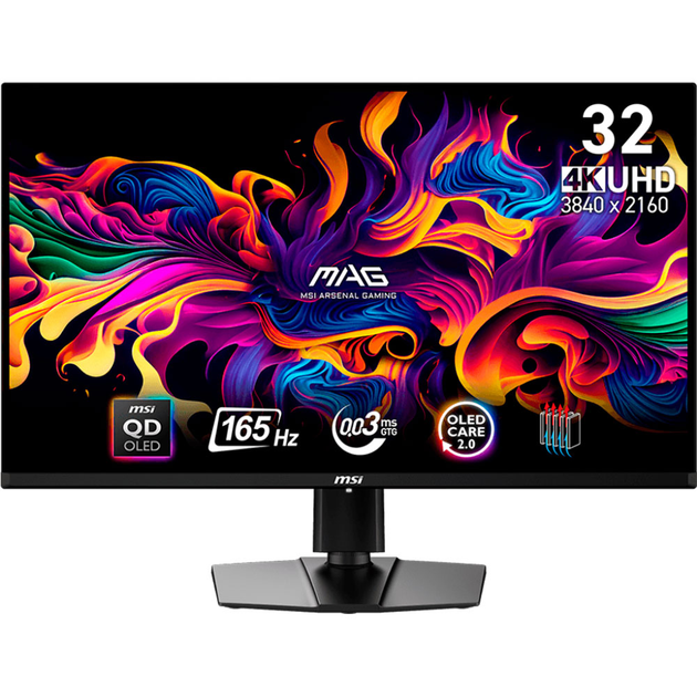 Монитор 31.5" MSI MAG 321UP QD-OLED 3840×2160 QD-OLED 165 Гц - изображение 1