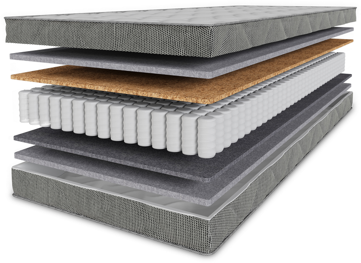 Ортопедичний матрац Smart Mattresses Moderate Lite Cocos 140x190 см (253231-140190) - зображення 3